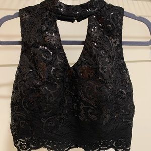 Jodi Kristopher Sequined Top